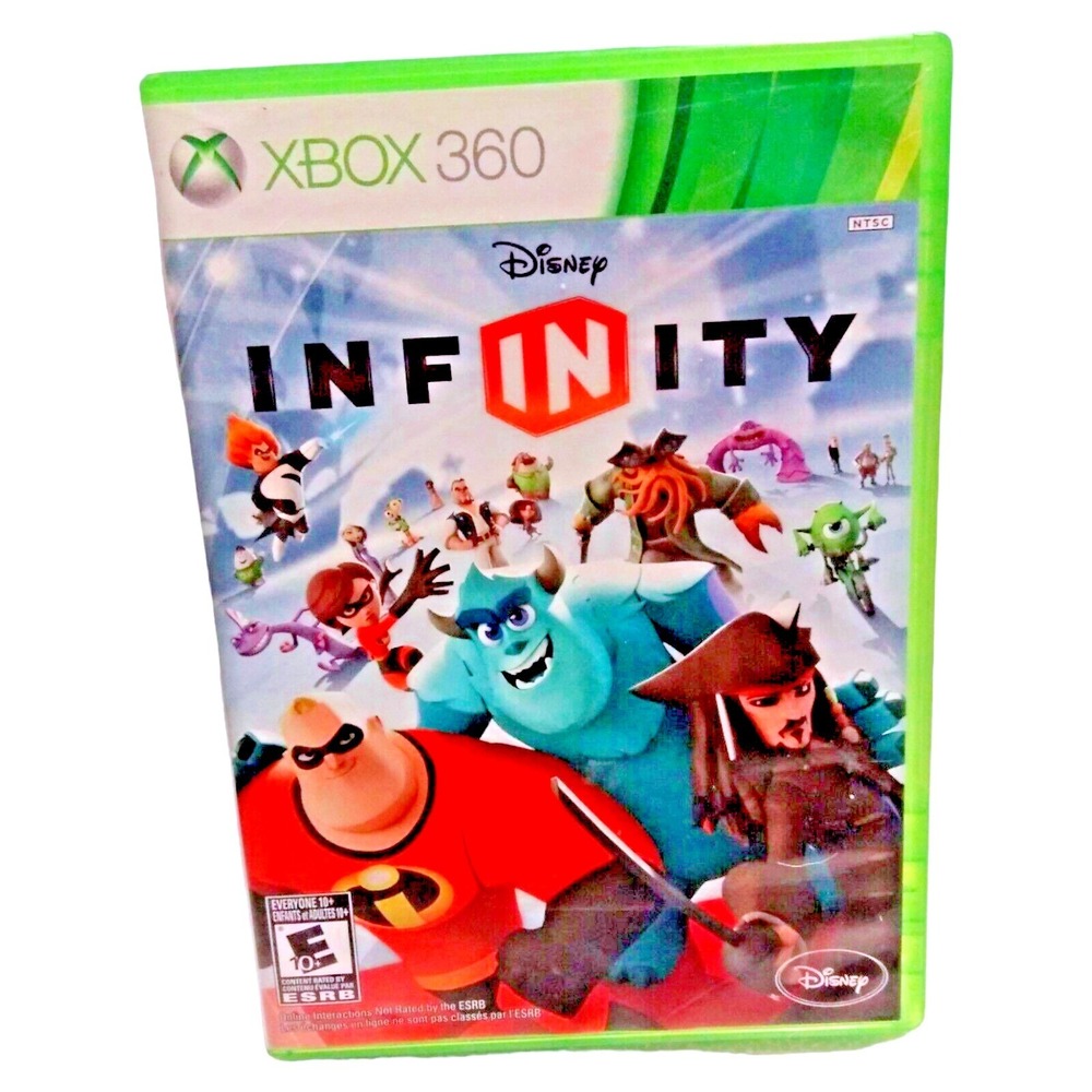 Disney Infinity Xbox 360 Video Game Disney Pixar Incredibles Monsters Pirates